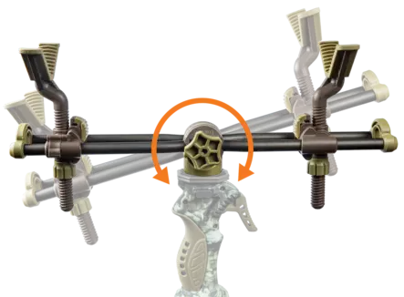 Primos 2-Point Gun Rest - Stativer og tilbehør - 010135658069 - 3