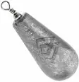 Mikado Teardrop w/Swivel 2pcs - Vægte til kastefiskeri - 5900637544739 - 1