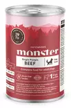 Monster Dog Adult Single Beef 400g - Monster-kødprodukter - 7350040124369 - 1