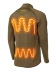 Muddy Nucleus Heated Quarter Zip - Jægerens basis- og mellemlag - 888151071359 - 2