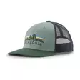 Patagonia K's Trucker Hat Fitz Roy Foothills: Cover Green - Truckerkasketter - 198077968399 - 1