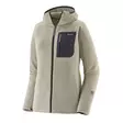 Patagonia Womens R1 Air Full-Zip Hoody Wool White - Fleecetrøjer - 198077396659 - 1