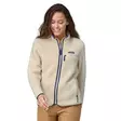 Patagonia Womens Retro Pile Jacket Natural - Fleecetrøjer - 194187363109 - 7
