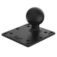 RAM 100x100mm VESA Plate with Ball D - RAM Mounts, D-størrelse - 793442202469 - 2