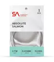 SA Absolute Salmon Leader 9ft - Taperede Nylon -forfang - 840309138499 - 1