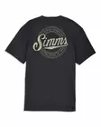 Simms Circle Lockup T-Shirt Charcoal Heather - T-shirts herre - 694264711699 - 1