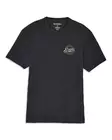 Simms Circle Lockup T-Shirt Charcoal Heather - T-shirts herre - 694264711699 - 2