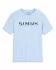 Simms Shroud Fill Logo T-Shirt Sky Blue - T-shirts herre - 694264699829 - 2