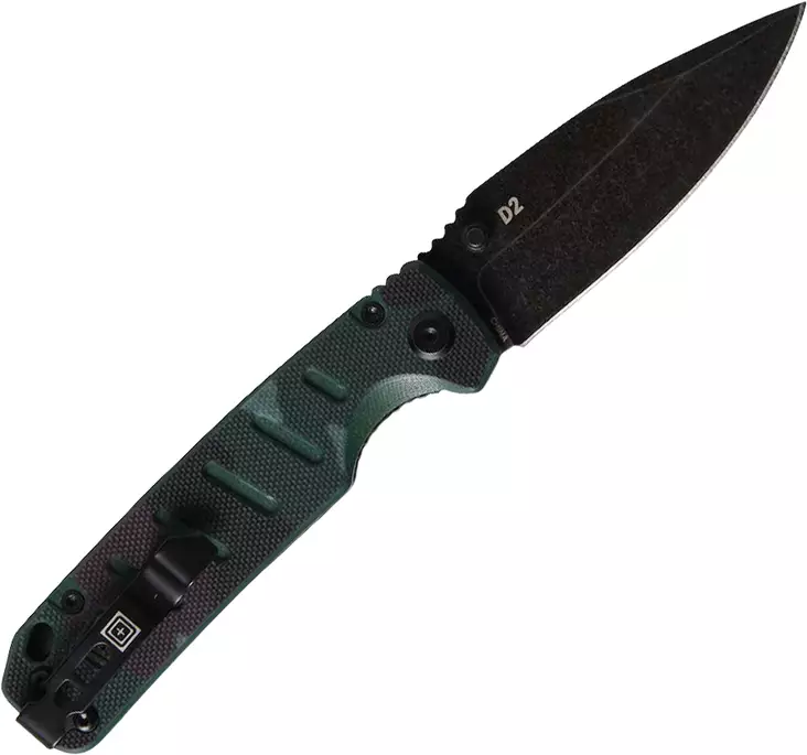 5.11 Braddock Dp Mini Woodland Camo - Foldeknive - 888579996609 - 1