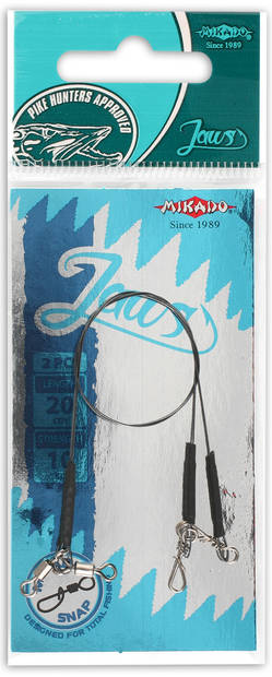 Mikado Jaws Titanium Leader - Forfangere - 5900637594499 - 1