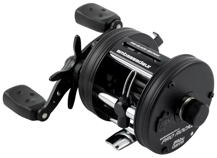 Abu Garcia Ambassadeur Pro Rocket Black Edition - Runde multiruller - 036282354029 - 1