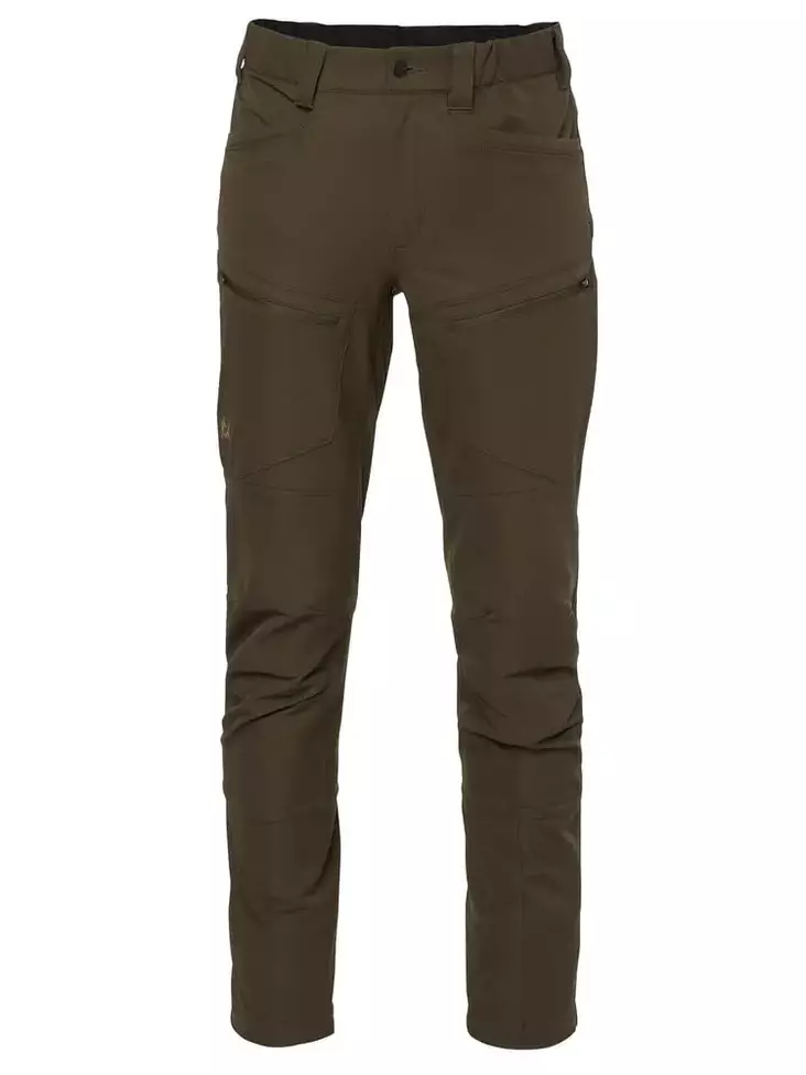 Alaska Chaser Ms Stretch Pants Solid Brown - Herrernes jagtbukser - 6438347061479 - 1