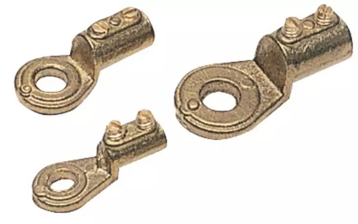 Battery Cable Lug 25mm2 6kpl - Kontakter og kabler - 8033137014529 - 1