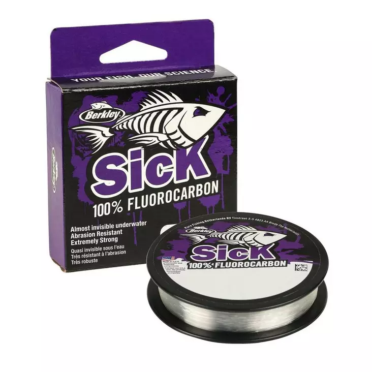 Berkley Sick Fluorocarbon Leader 50m - Forfangsmateriale - 028632982709 - 1