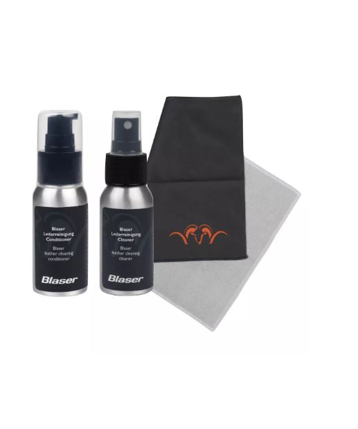 Blaser Leather Cleaning Set - Øvrige våbenvedligeholdsprodukter - 4066481051319 - 1