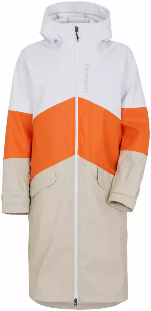 Didriksons Sigrid WNS Snow White Parka - Øvrige jakker - 7332627990529 - 1
