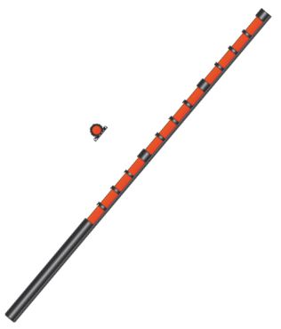 EasyHit Sport Shooting Bead 3mm Red - Fibersigten - 6410364605509 - 1