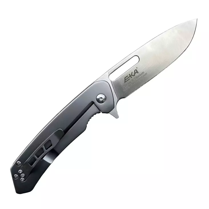 EKA Classic 8 Titanium - Foldeknive - 7391537100589 - 1