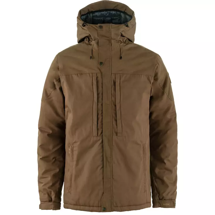 Fjällräven Skogsö Padded Jacket M Dark Oak - Dunjakker herrer - 7323451112249 - 1
