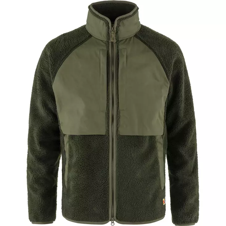 Fjällräven Vardag Pile Jacket M Deep Forest-Laurel Green - Mellemlagjakker - 7323450913199 - 1