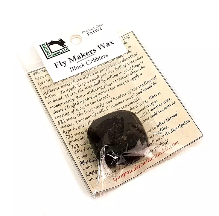 Fly Makers Wax n.4 Black Cobblers - Øvrige kemikalier - 762820199479 - 1