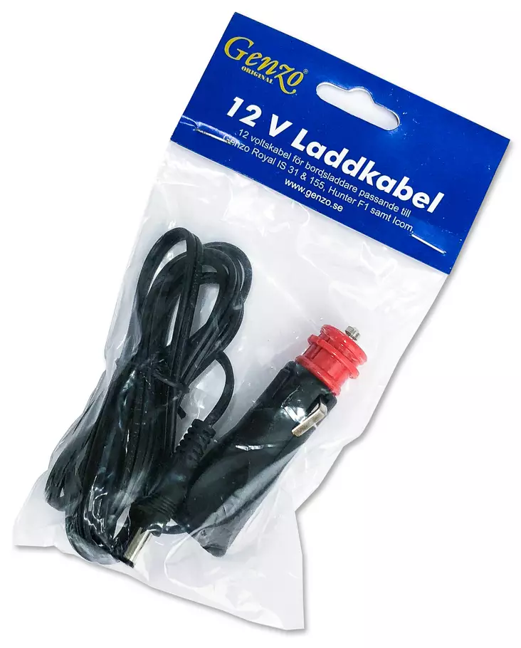 Genzo 12v Autolaturi BT/XT - Genzo-telefoner og -tilbehør - 7350002693339 - 1