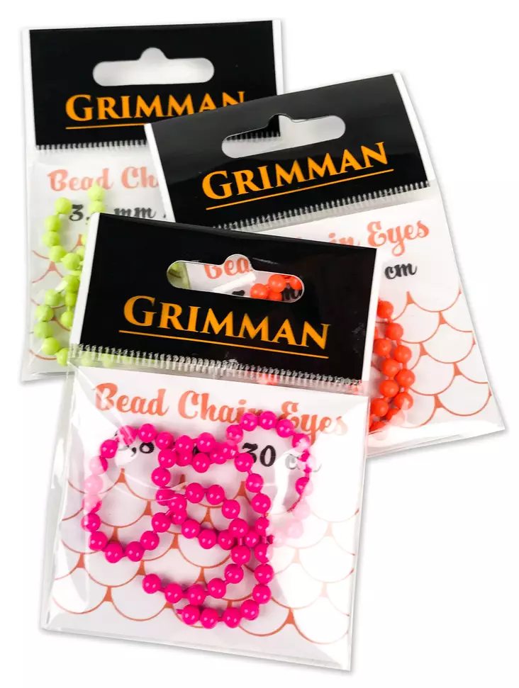 Grimman Bead Chain Eyes 3,8mm Painted - Vægtbriller - 11808019 - 1