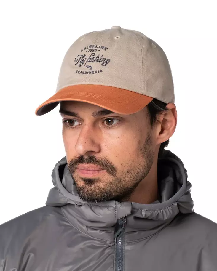 Guideline Fly Fishing Cap Khaki/Pumpkin - Kasketter - 7033841110679 - 1