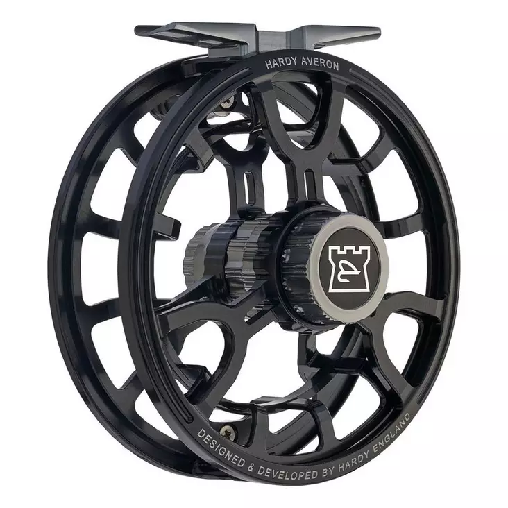 Hardy Averon Reel Black - Hardy-fluehjul - 043388001139 - 1