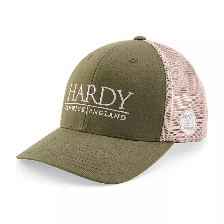 Hardy Flexfit 110 Wordmark Trucker Olive - Truckerkasketter - 043388005069 - 1