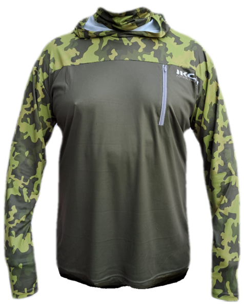 Ikon Stealth Camo Shirt Olive - Hættetrøjer - 6430077072589 - 1