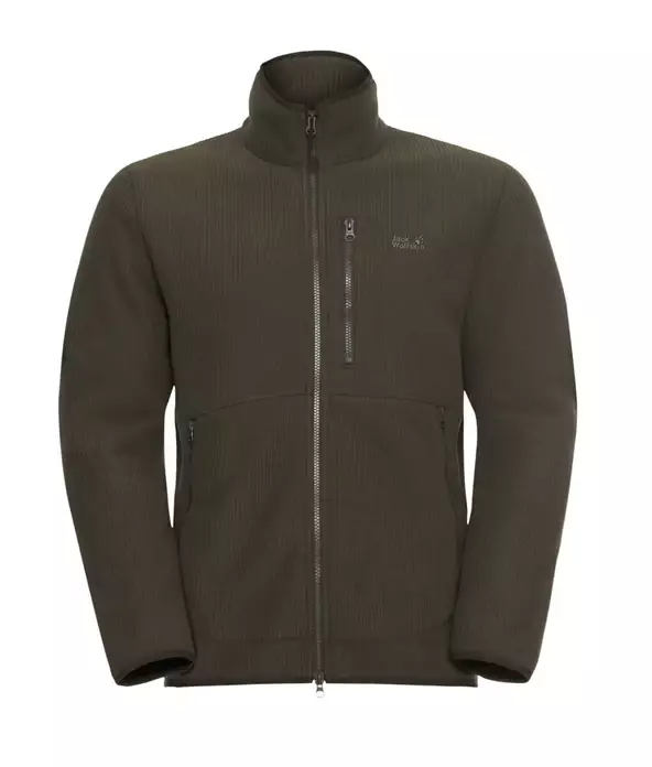 Jack Wolfskin Lake Ridge Jacket Obsidian Moss - Øvrige jakker - 4064886548199 - 1