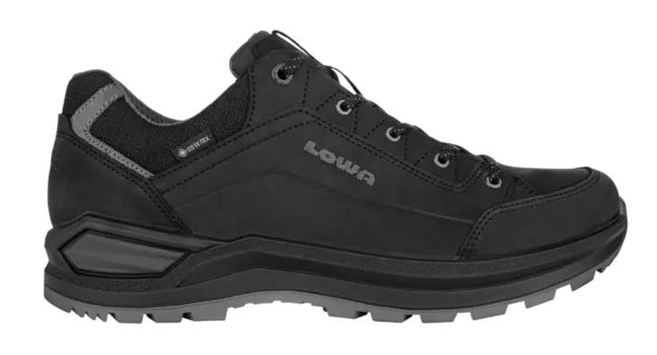 Lowa Renegade EVO GTX LO Black/Graphite - Vandrestøvler - 4063606572179 - 1