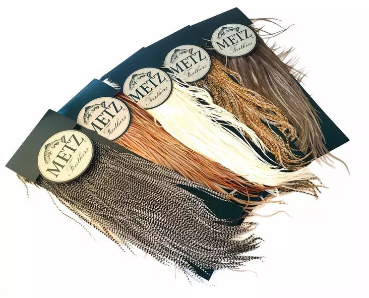 Metz Grade 1 Rooster Saddle - Tørflue nakker og sadler - 40350100029 - 1