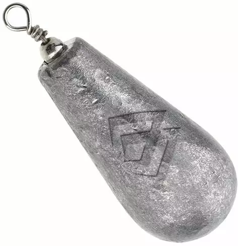 Mikado Teardrop w/Swivel 2pcs - Vægte til kastefiskeri - 5900637544739 - 1