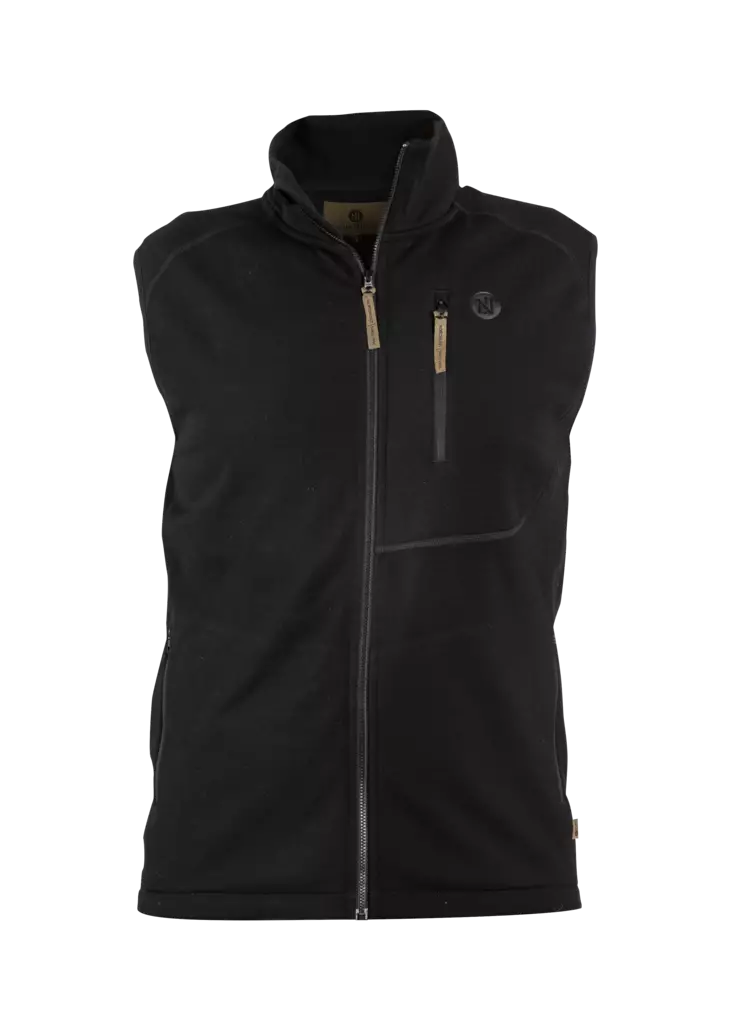 Nordhunt Talbot Wool Vest Black - Jagt- og elgvest - 5740032601619 - 1