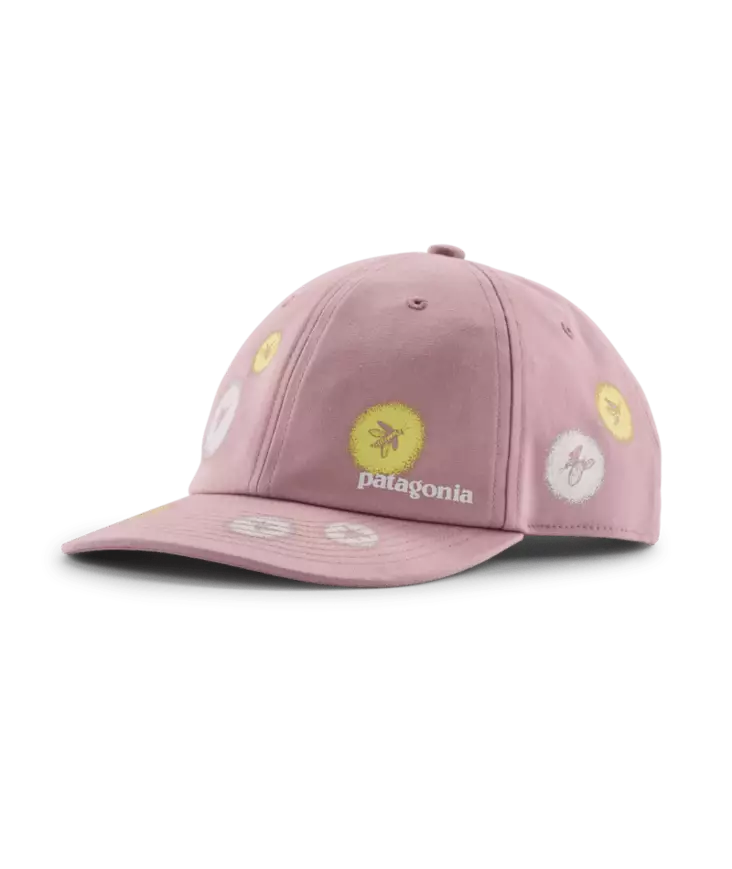 Patagonia Kids Funhoggers Hat Fireflies Quiet Violet - Truckere - 198077563549 - 1