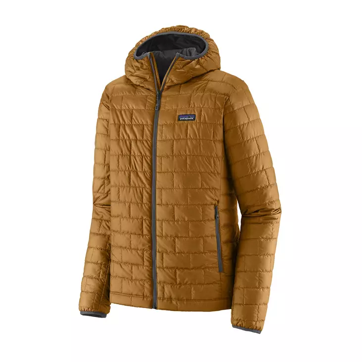Patagonia M's Nano Puff Hoody Raptor Brown - Mellemlagjakker - 196924502109 - 1