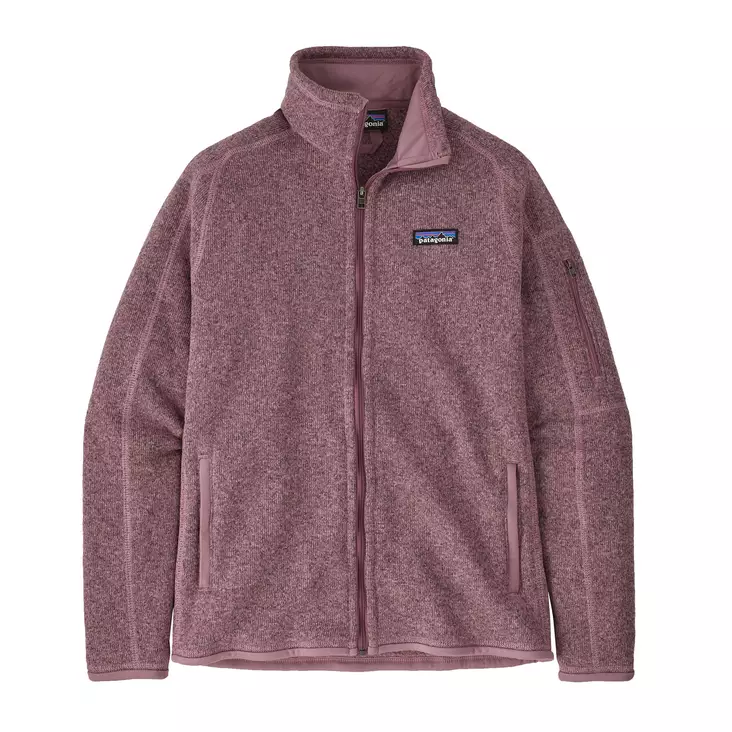Patagonia W's Better Sweater Jacket Evening Mauve - Fleecetrøjer - 195699624269 - 1
