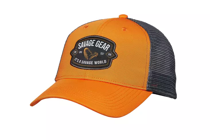 Savage Gear Badge Trucker Orange - Truckere - 5706301035189 - 1