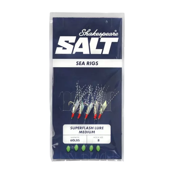 Shakespeare Superflash Lure Medium - Sabiki- & makrelrigs - 043388130709 - 1