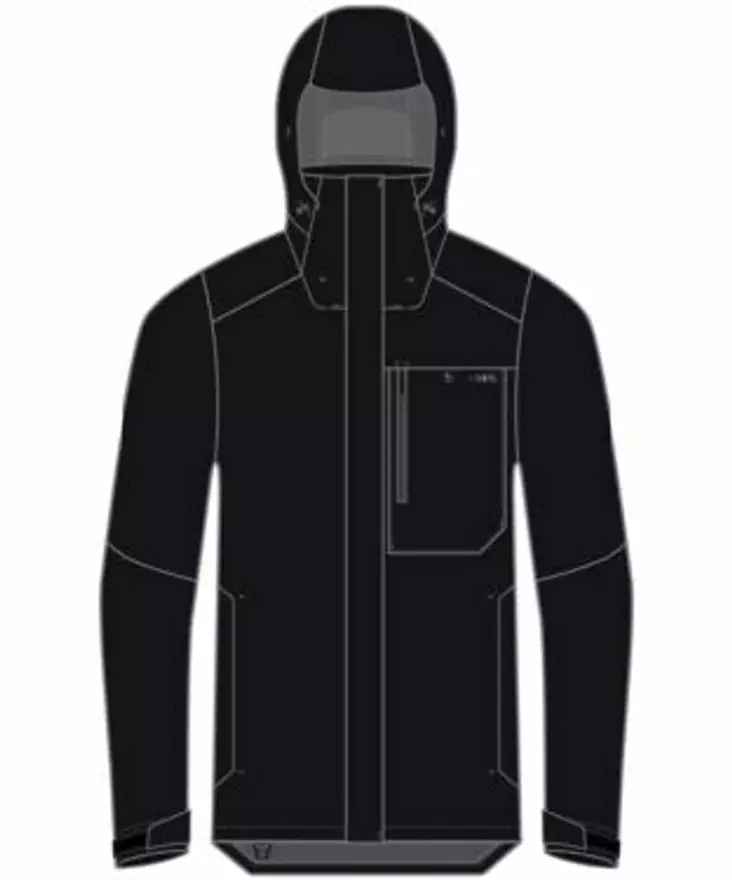 Simms Challenger Jacket Black - Skaljakker herrer - 694264686959 - 2