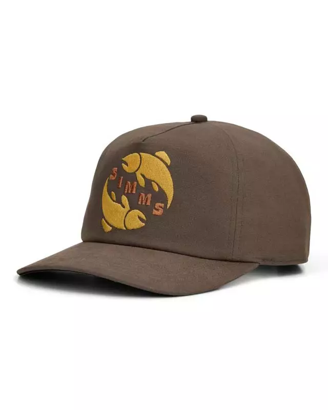 Simms Double Haul Cap Loden Gemini Trout - Kasketter - 694264709849 - 1