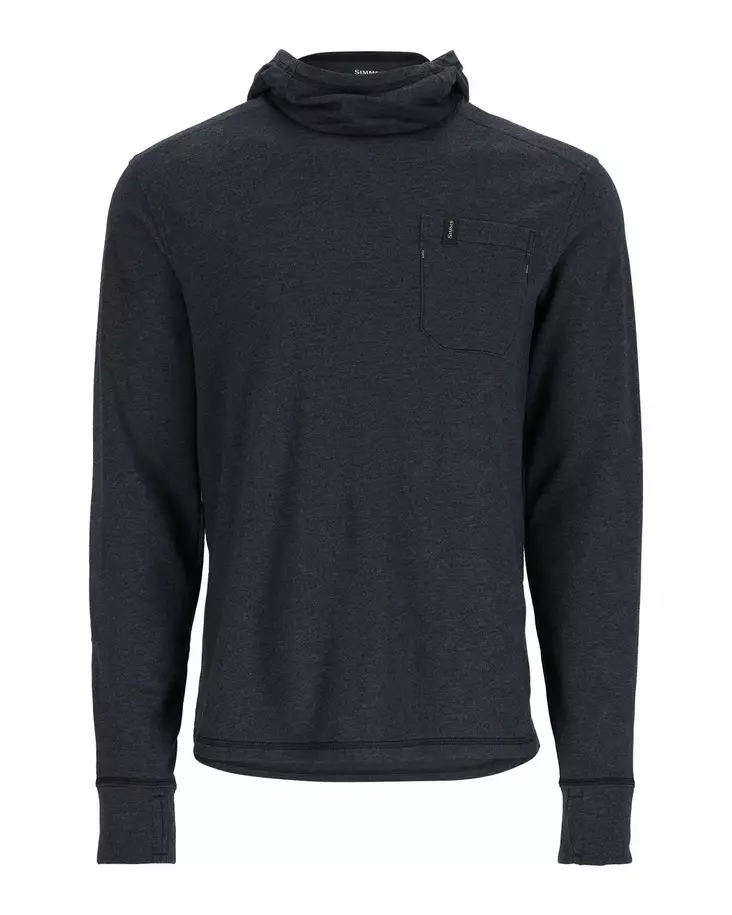 Simms Henry's Fork Hoody Black Heather - Hættetrøjer - 694264625989 - 1
