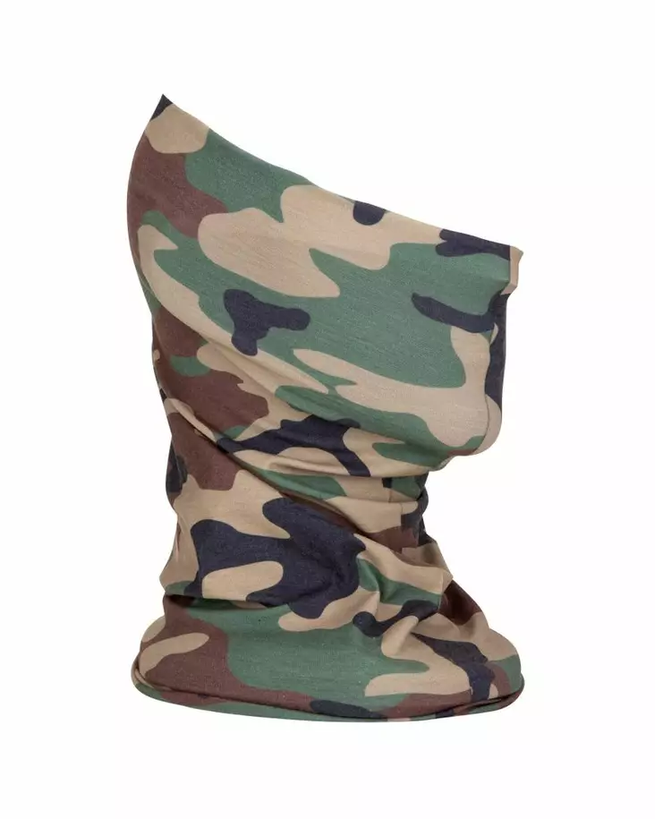 Simms Neck Gaiter Woodland Camo - Buffs og andre - 694264568859 - 1