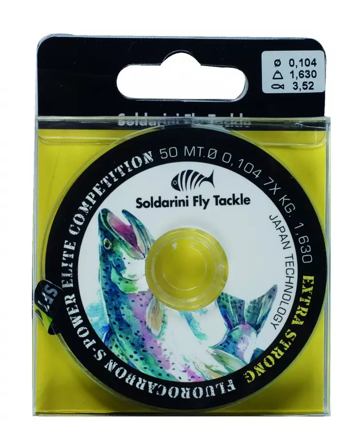 Soldarini Fluorocarbon 100% S-Power Elite Competition - Fluorocarbon forfangsmateriale - 8059016751309 - 10