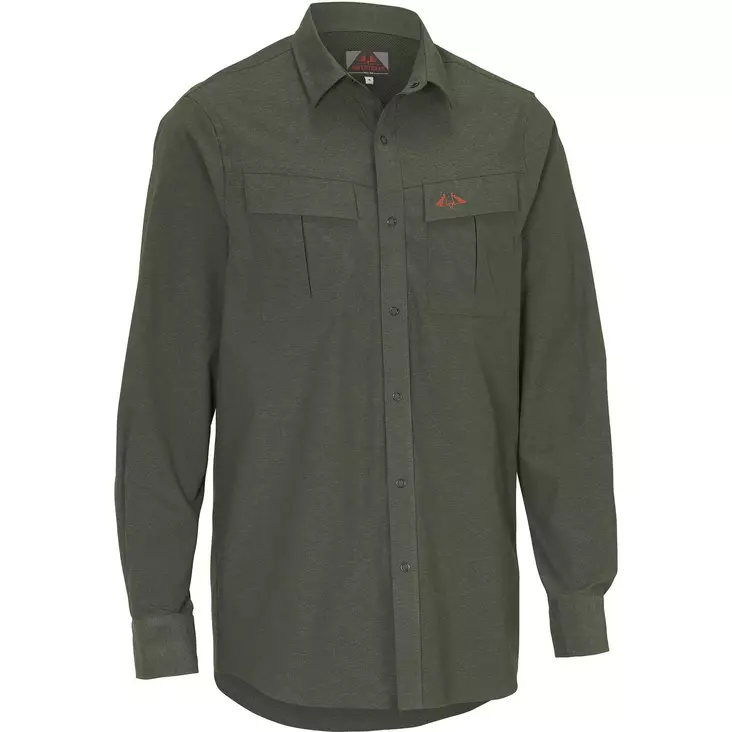 Swedteam Titan Shirt Hunting Green - Jægertrøjer - 7330144033729 - 1