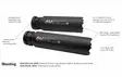 Ase Utra Dual 556 Short BL .223 - Lyddæmpere til AR-15 - AU1006B - 4