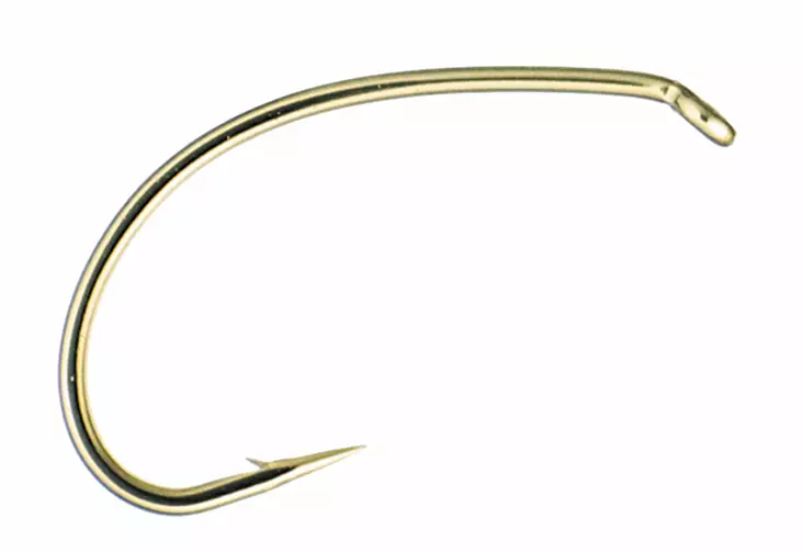 Kamasan B100G Shrimp & Buzzer Gold 1000 pcs - Vådfluekroge - B100G-12B - 1