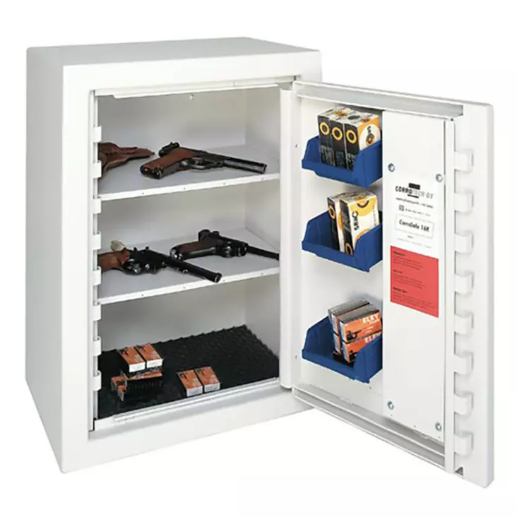 Corrosafe 16 P White Pistol Safe - Våbenskabe - COR16PWhite - 1